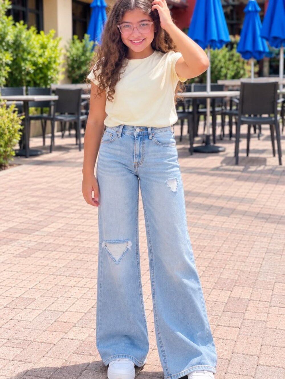 High Rise Flare Girls Jeans Size 13/14